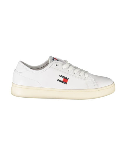 Bianco Polyurethane Women Sneaker