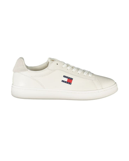 Bianco Polyurethane Men Sneaker