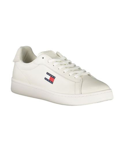 Bianco Polyurethane Men Sneaker