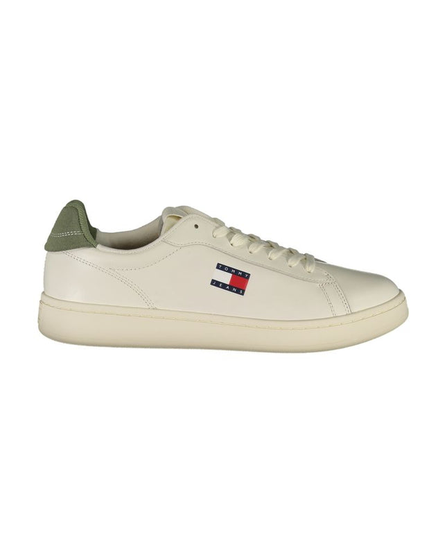 Bianco Polyurethane Men Sneaker