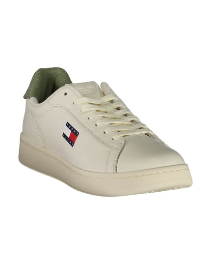Bianco Polyurethane Men Sneaker