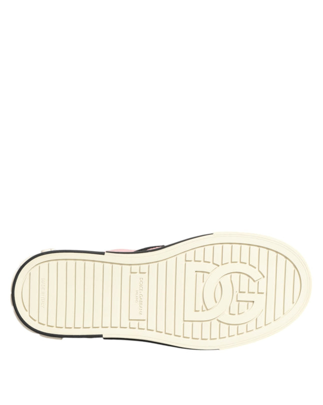 Pink Quilted Nylon Slip-On Sneaker Shoes