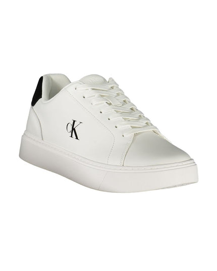 Bianco Polyurethane Men Sneaker