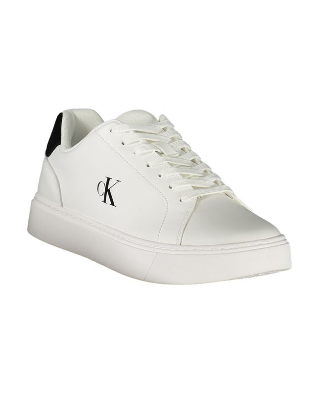 Bianco Polyurethane Men Sneaker