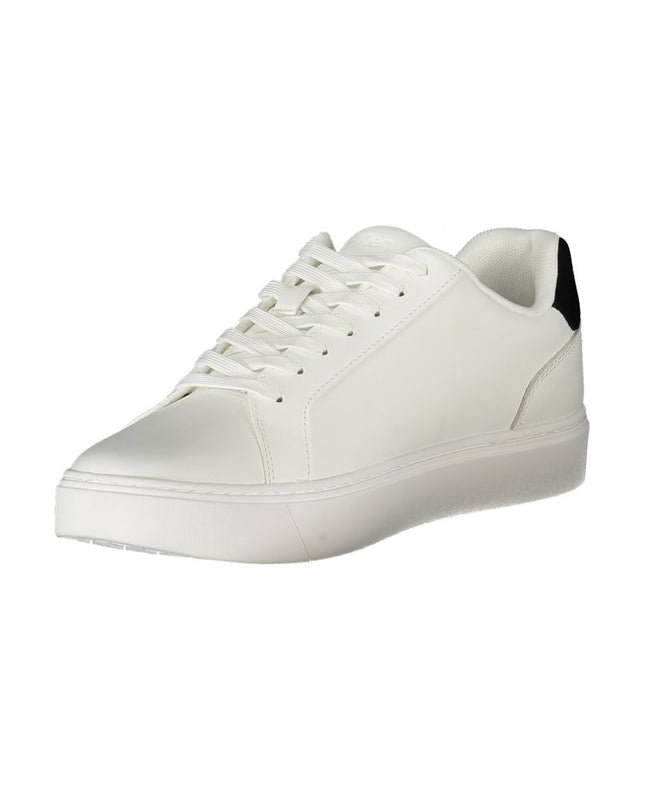 Bianco Polyurethane Men Sneaker