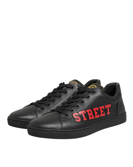 Black Street Life Low Top Men Sneakers Shoes