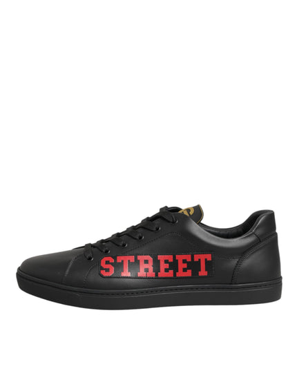Black Street Life Low Top Men Sneakers Shoes