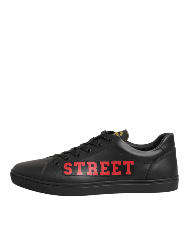 Black Street Life Low Top Men Sneakers Shoes
