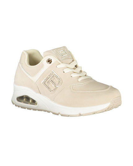 Beige Polyurethane Women Sneaker