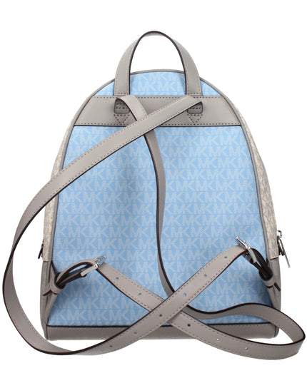 Beige Fabric Backpack