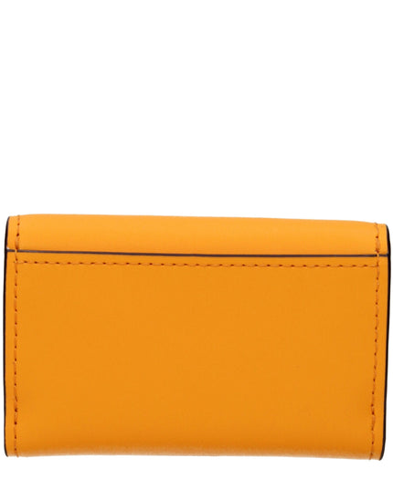 Orange Leather Wallet