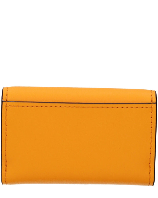 Orange Leather Wallet