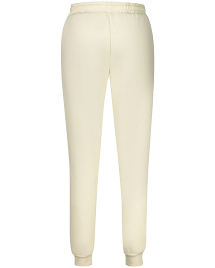 White Cotton Women's Sweatpant