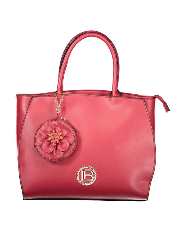 Rosso PVC Women Handbag