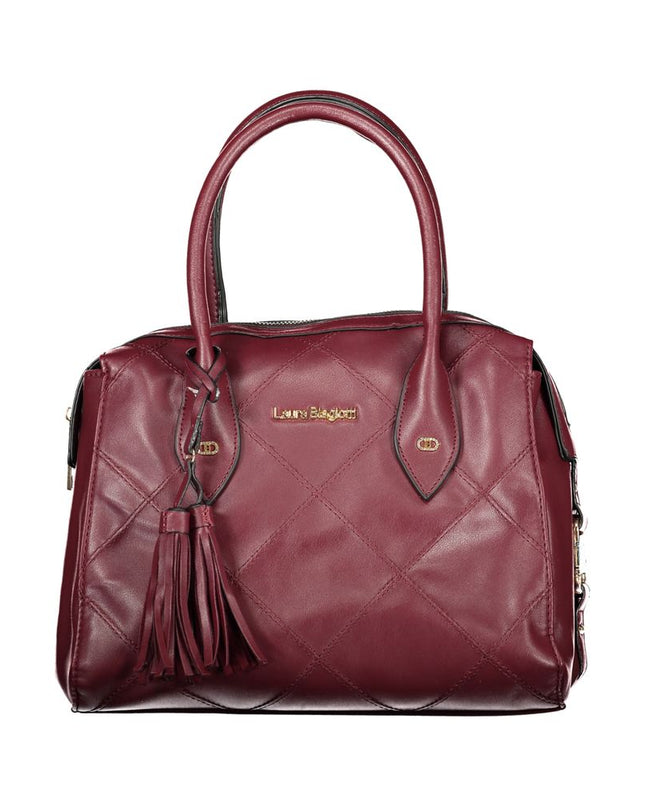 Rosso PVC Women Handbag