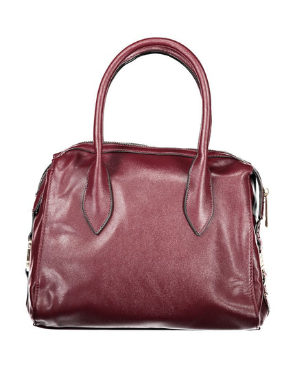 Rosso PVC Women Handbag