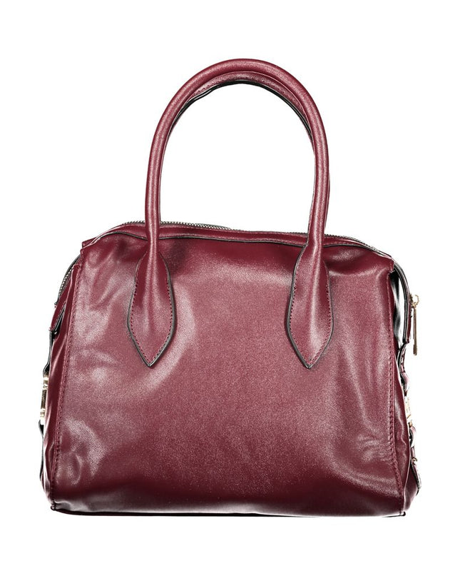 Rosso PVC Women Handbag