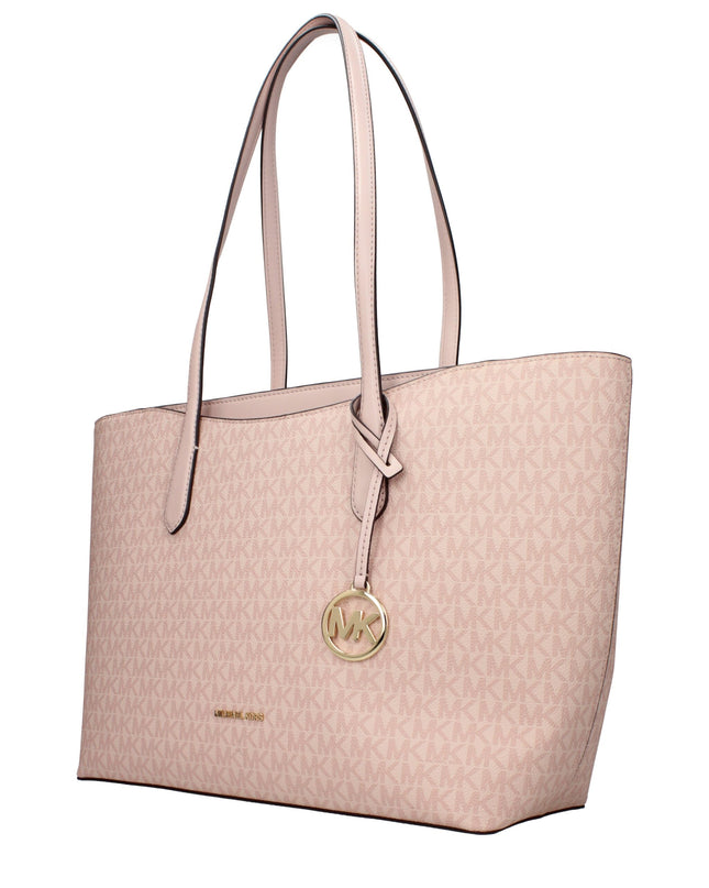 Pink Fabric Shoulder Bag