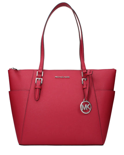 Red Leather Shoulder Bag