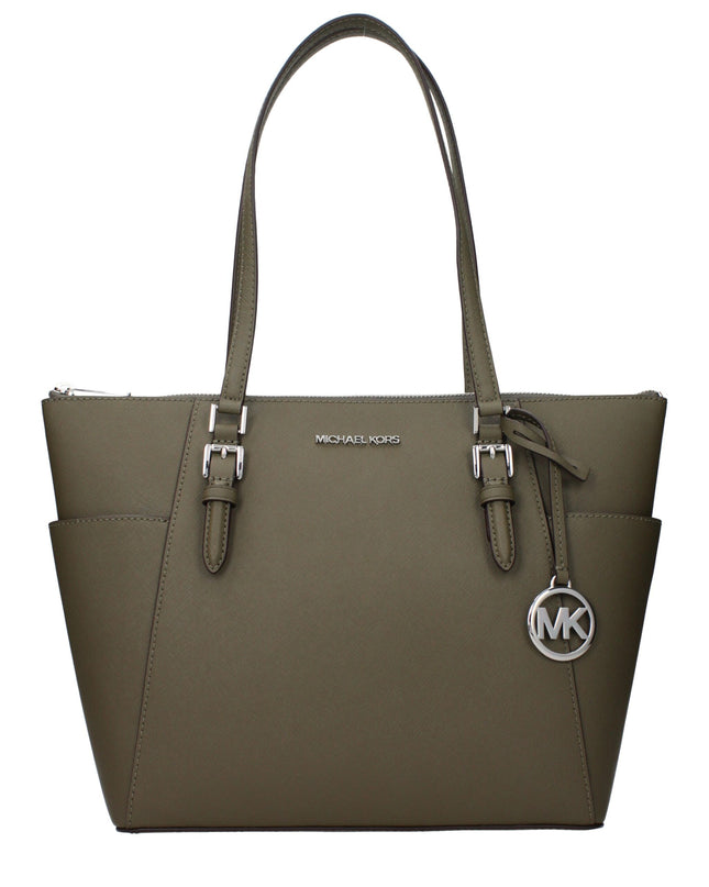 Green Leather Shoulder Bag