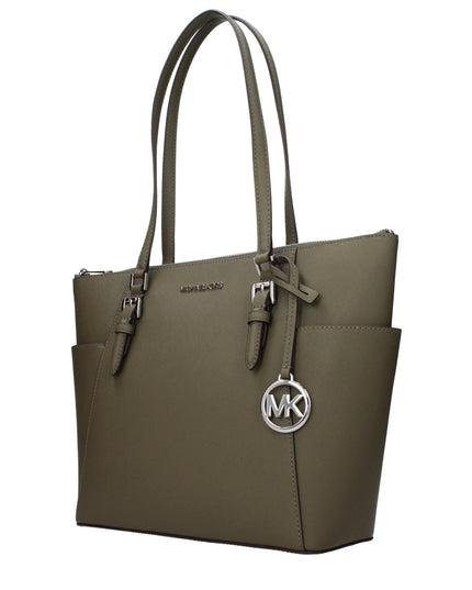 Green Leather Shoulder Bag