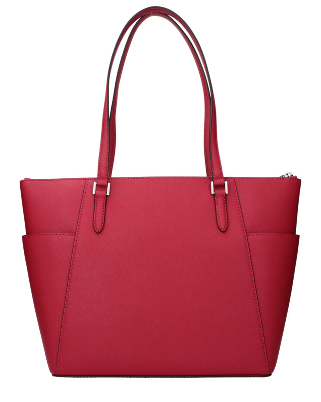 Red Leather Shoulder Bag