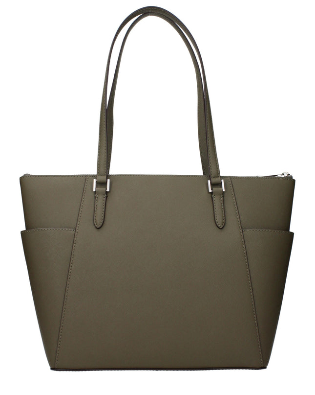 Green Leather Shoulder Bag