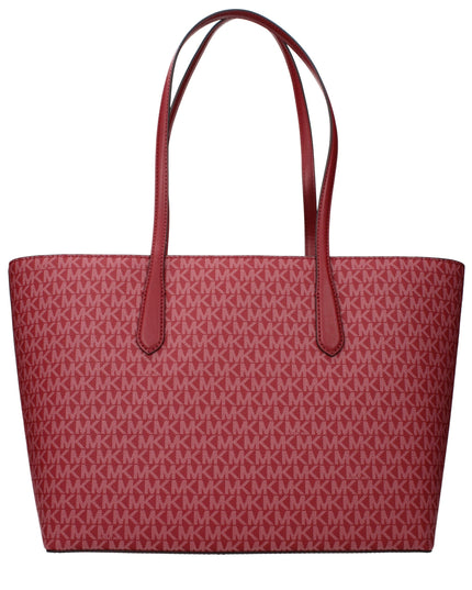 Red Fabric Shoulder Bag