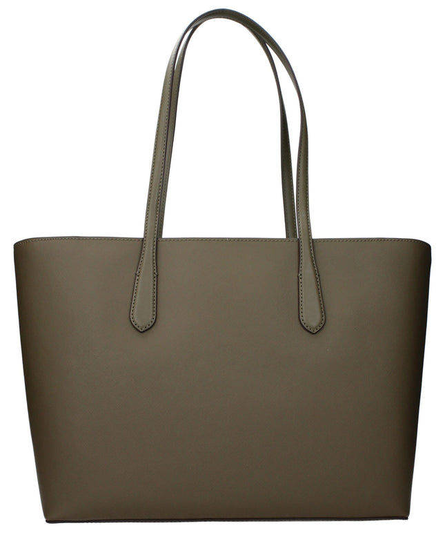 Green Fabric Shoulder Bag