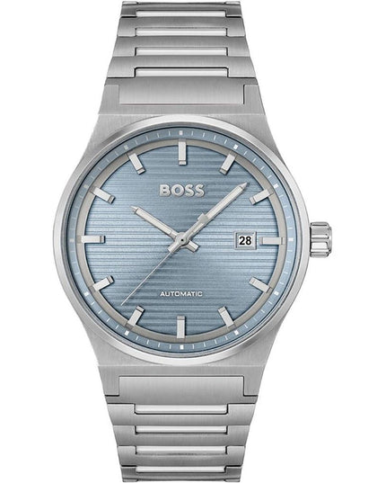 Gray Stainless Steel Dress Watch