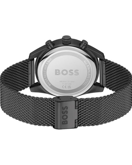 Black Stainless Steel Dress Watch