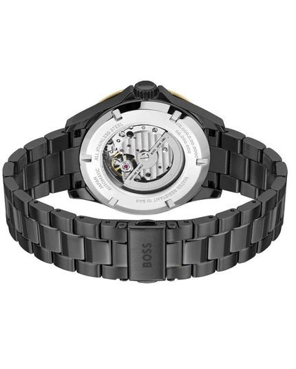 Black Stainless Steel Dress Watch