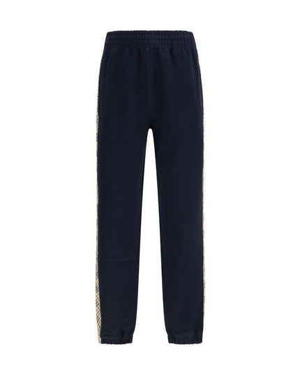 Blue Cotton Joggers (Workout Pants)