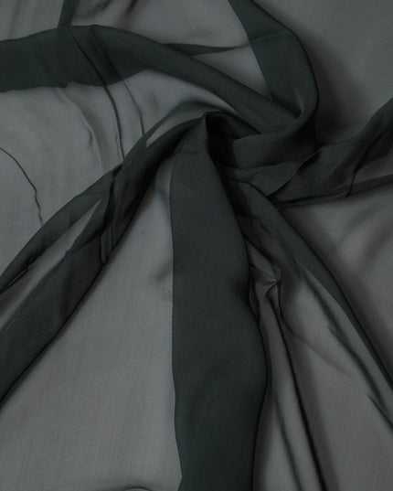 Dark Green Stole Silk Neck Wrap Shawl  Scarf